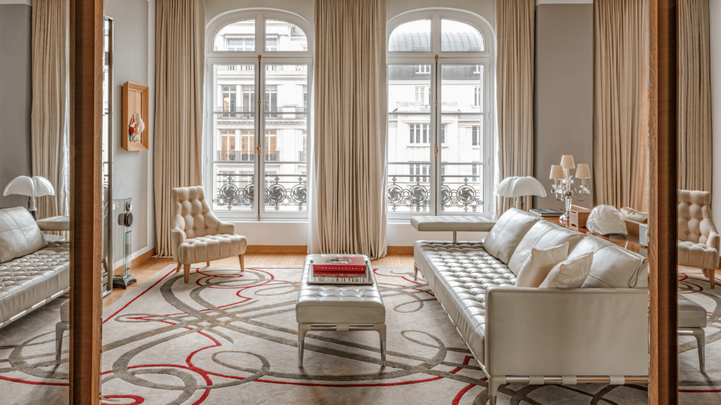 Le Royal Monceau Raffles Paris Lifestyle Suite Wohnbereich