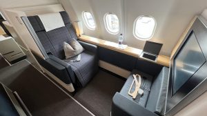 Swiss First Class Airbus A330 Sitz