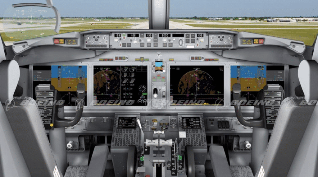 Boeing 737 MAX Cockpit