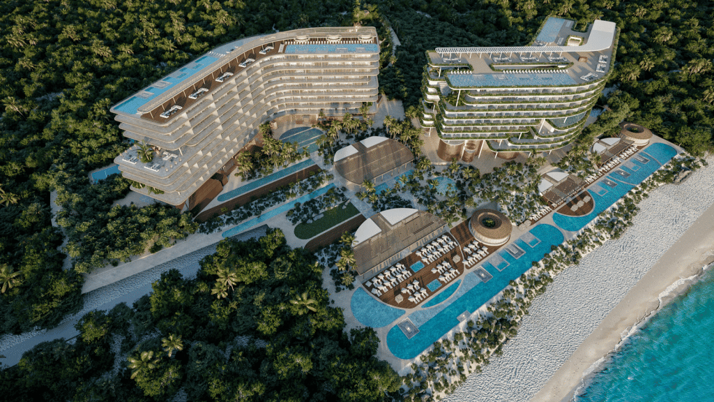 JW Marriott And W Hotel In Costa Mujeres