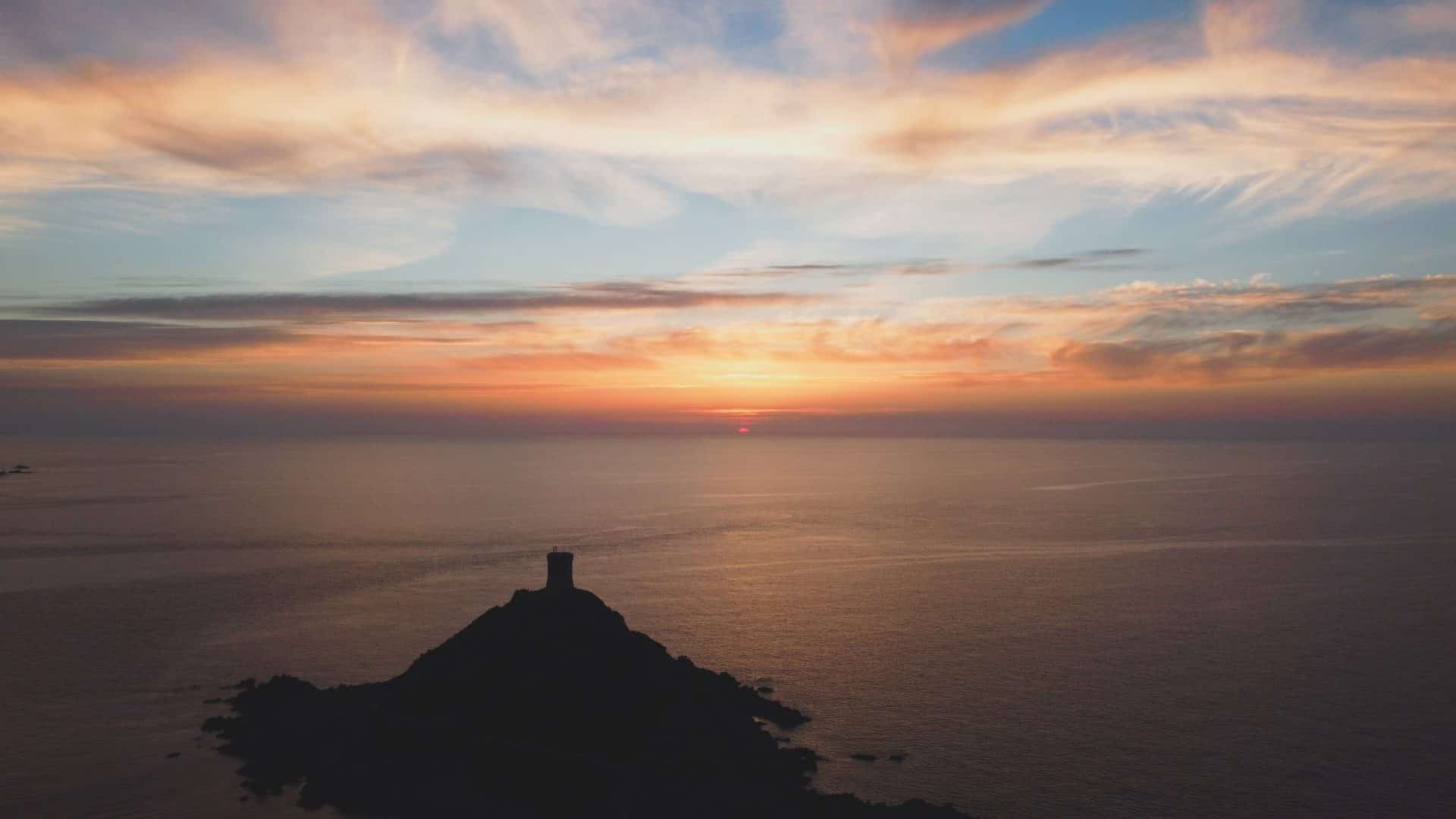 Korsika, Sonnenuntergang