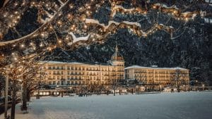 Victoria Jungfrau Aussenansicht Weihnachten