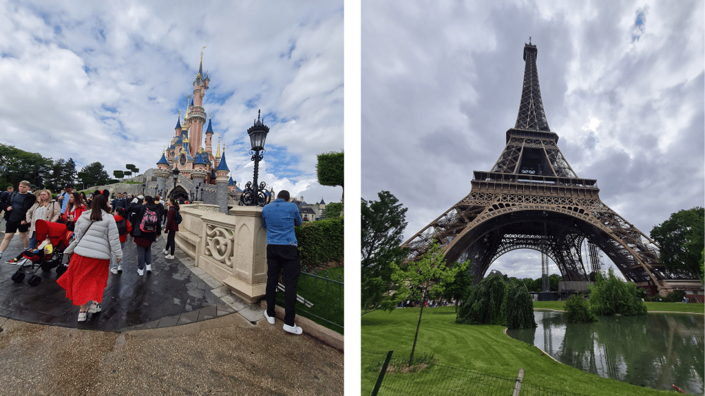 Paris Disneyland Eiffelturm