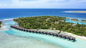 Sheraton Malediven Full Moon Resort Ansicht