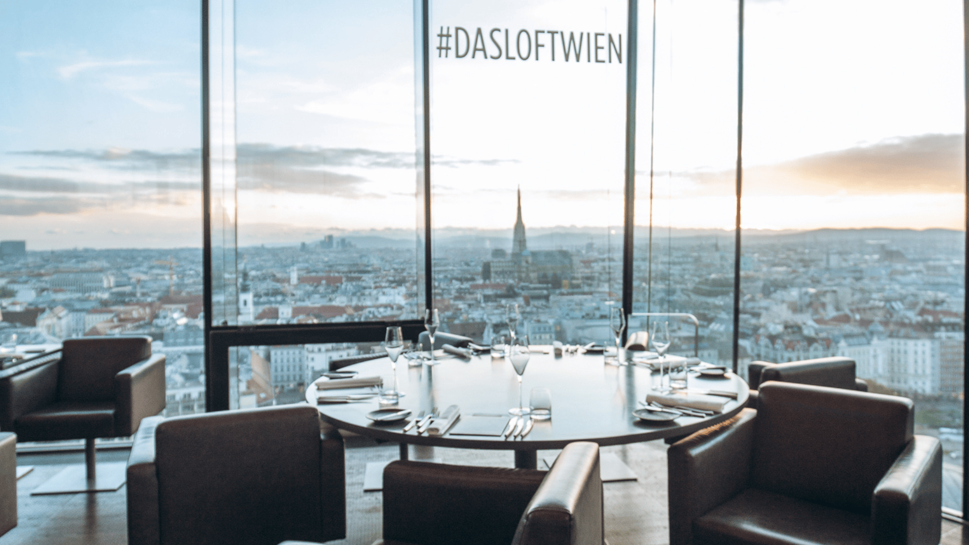 So Wien Das Loft Restaurant Ausblick