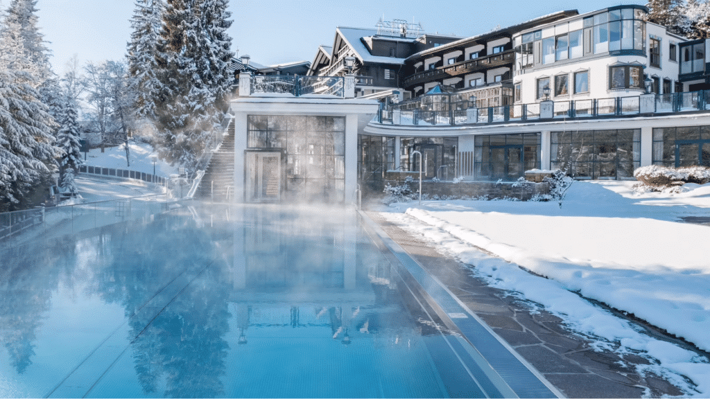 Alpin Resort Sacher Seefeld Spa Aussenpool