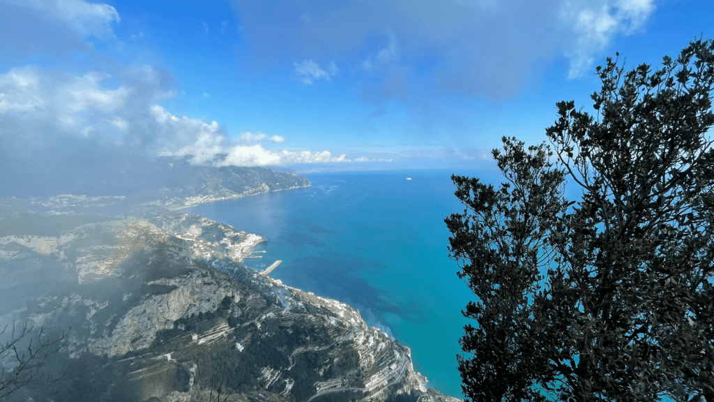 Amalfi Kueste Ausblick
