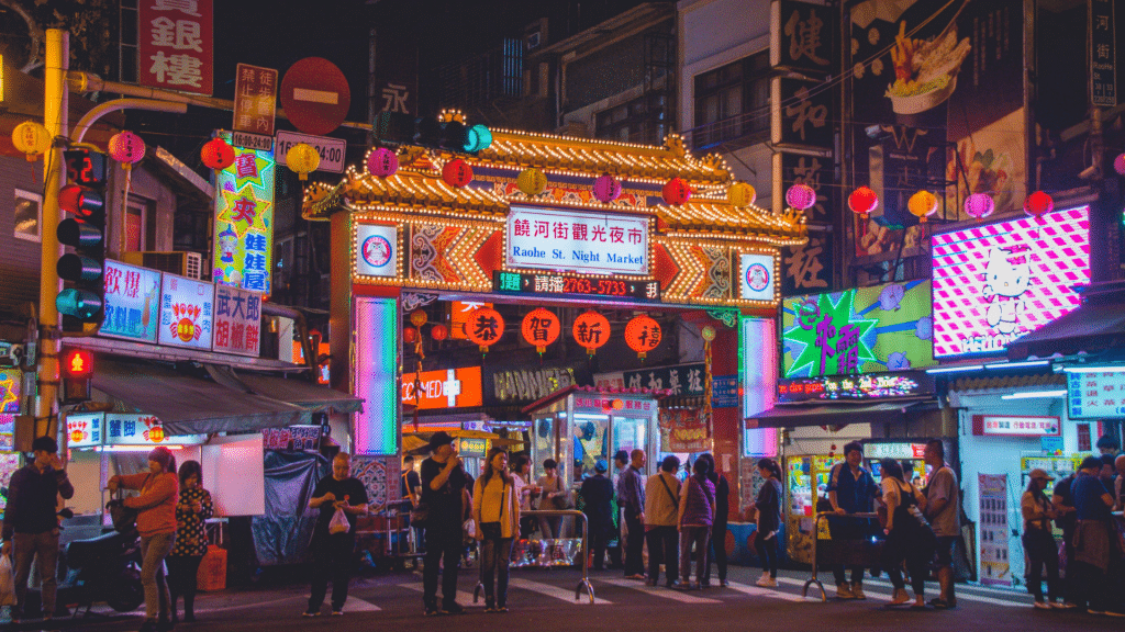Taipeh Taiwan Nachtmarkt