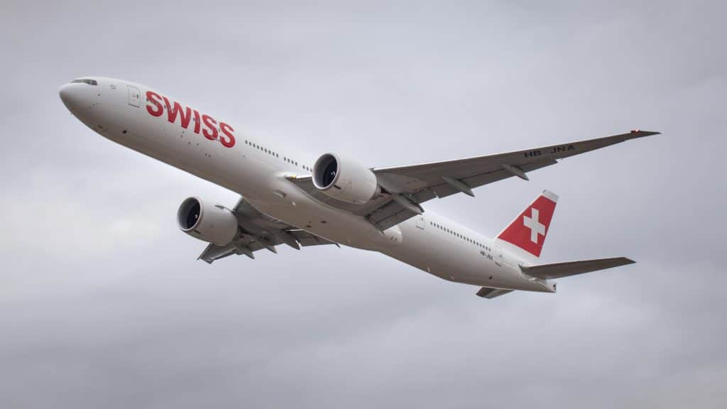 Swiss Boeing 777 300 ER Luft
