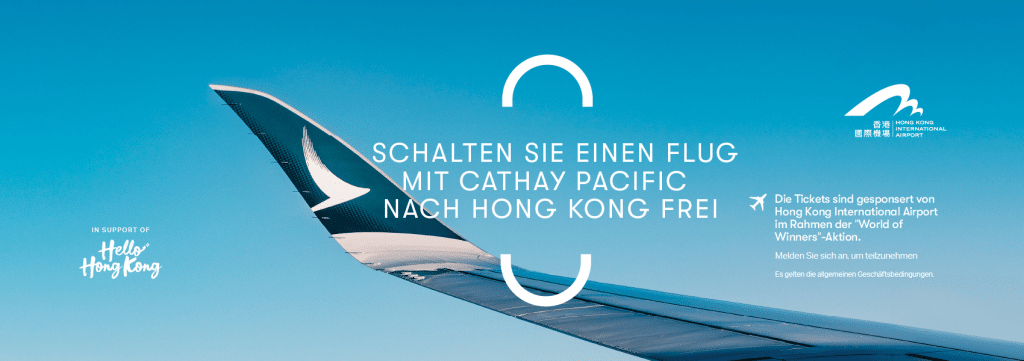 Cathay Pacific Zürich Hongkong