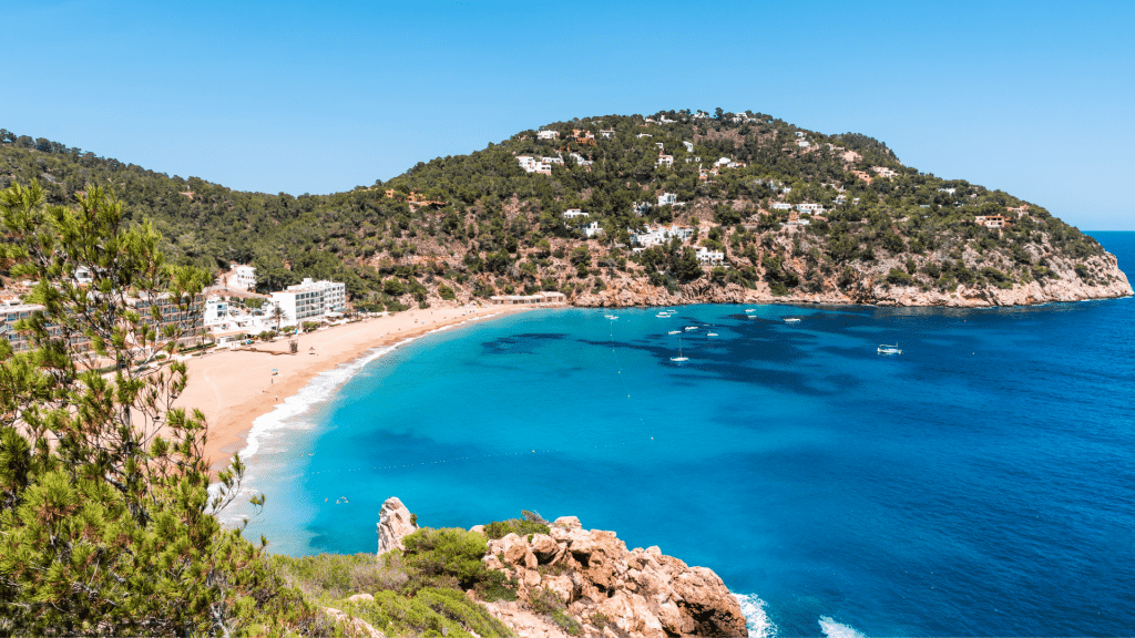 Ibiza Spanien Bucht