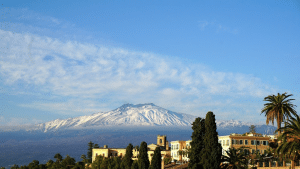 Ätna Ausbruch Catania Sizilien