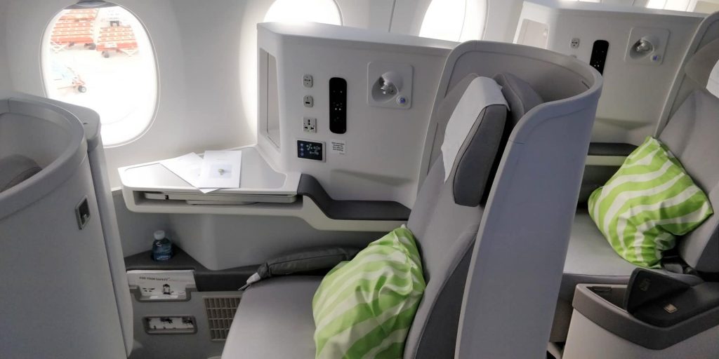 Finnair Business Class Airbus A350 Sitz