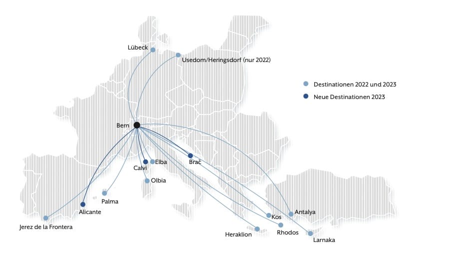 Flughafen Bern Gewinnzone 2022