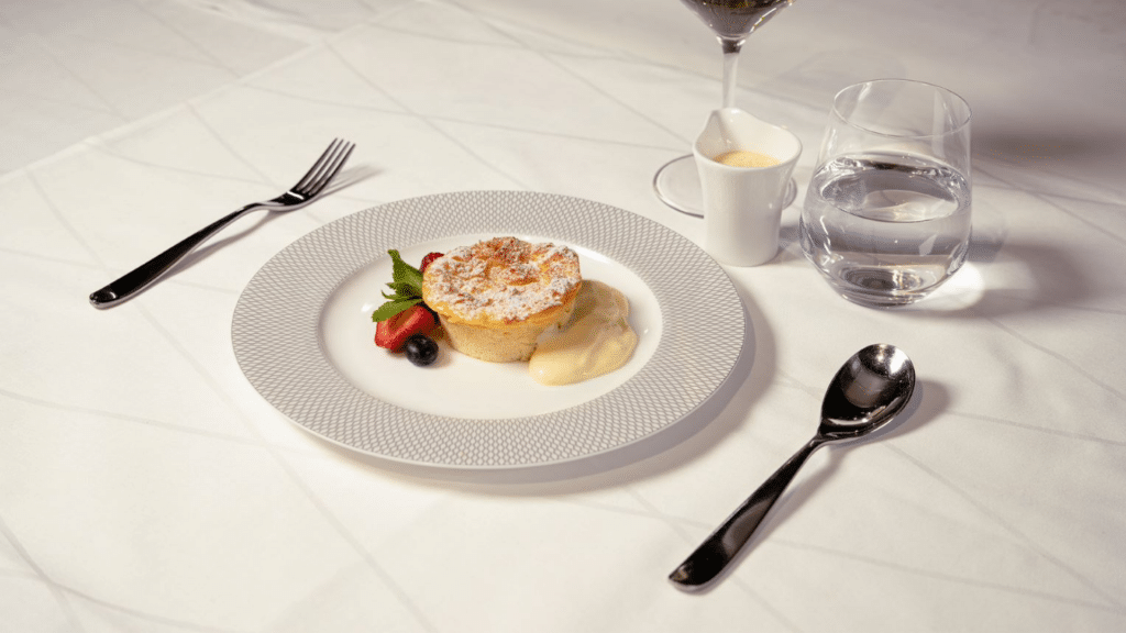 British Airways Sommeraktion Berry Bread And Butter Pudding