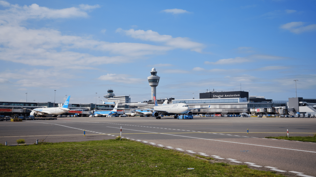 Flughafen Schiphol Amsterdam Air Europa