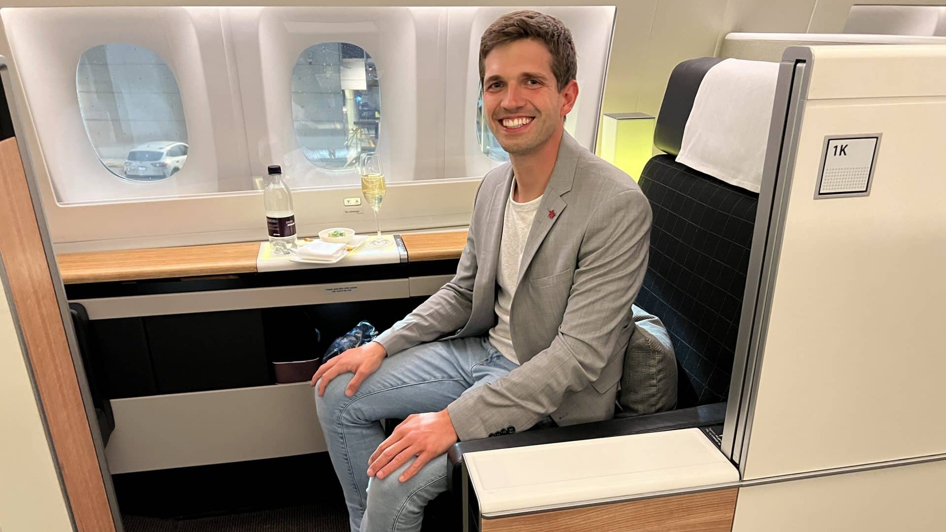 Swiss First Class Boeing 777 Moritz 2