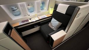 Swiss First Class Boeing 777 Sitz 8