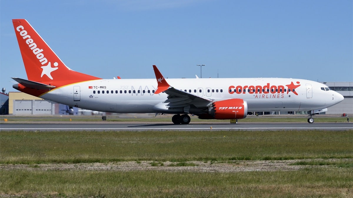 Corendon Airlines Boeing 737 MAX 8