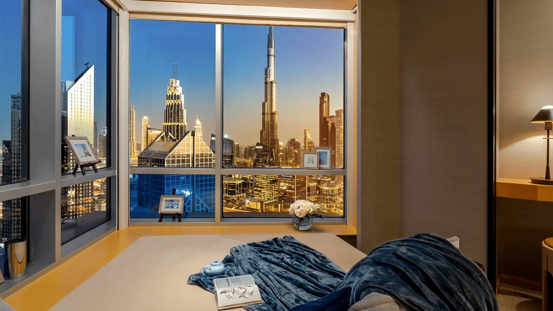 Shangri La Dubai Panoramic View Zimmer Ausblick