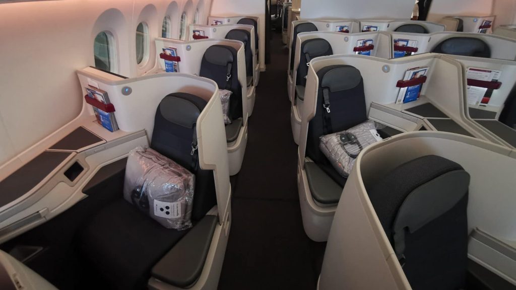 AeroMexico Business Class Kabine