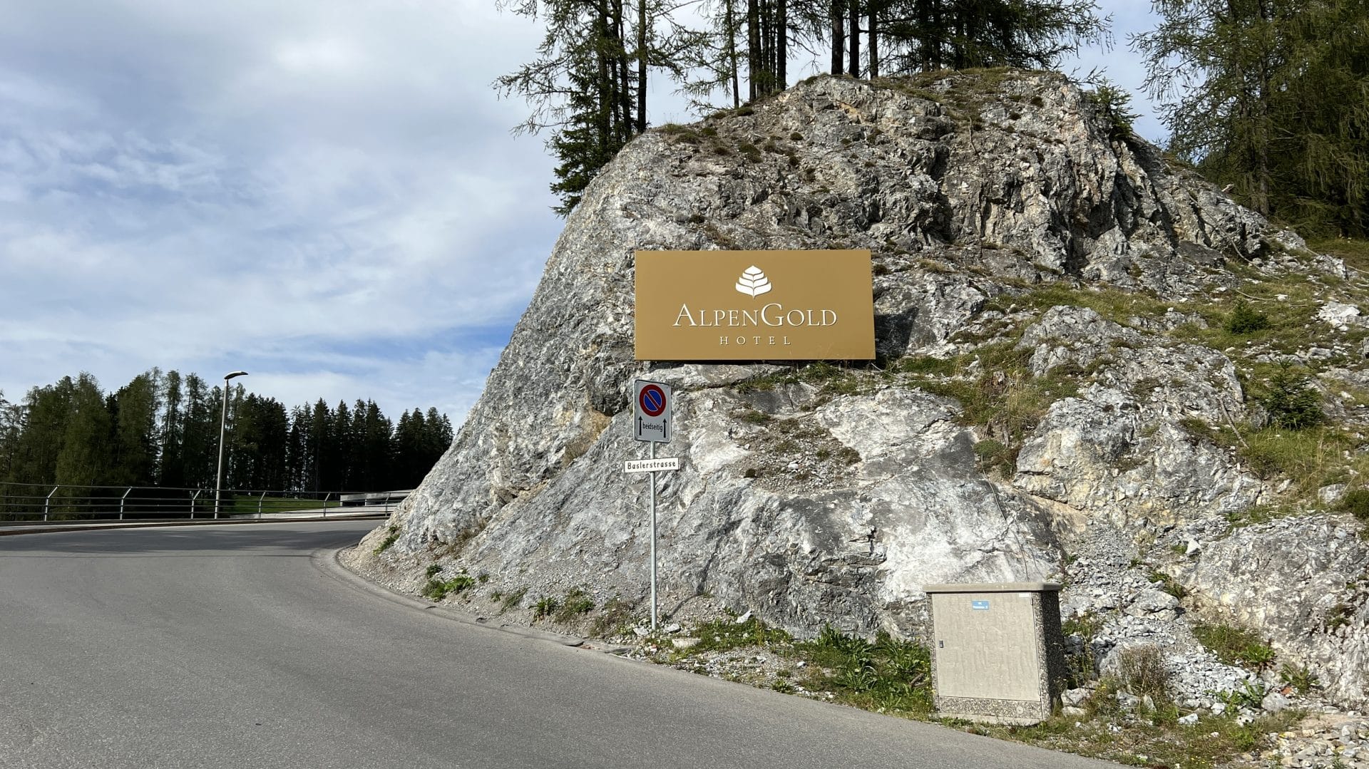 AlpenGold Davos Auffahrt
