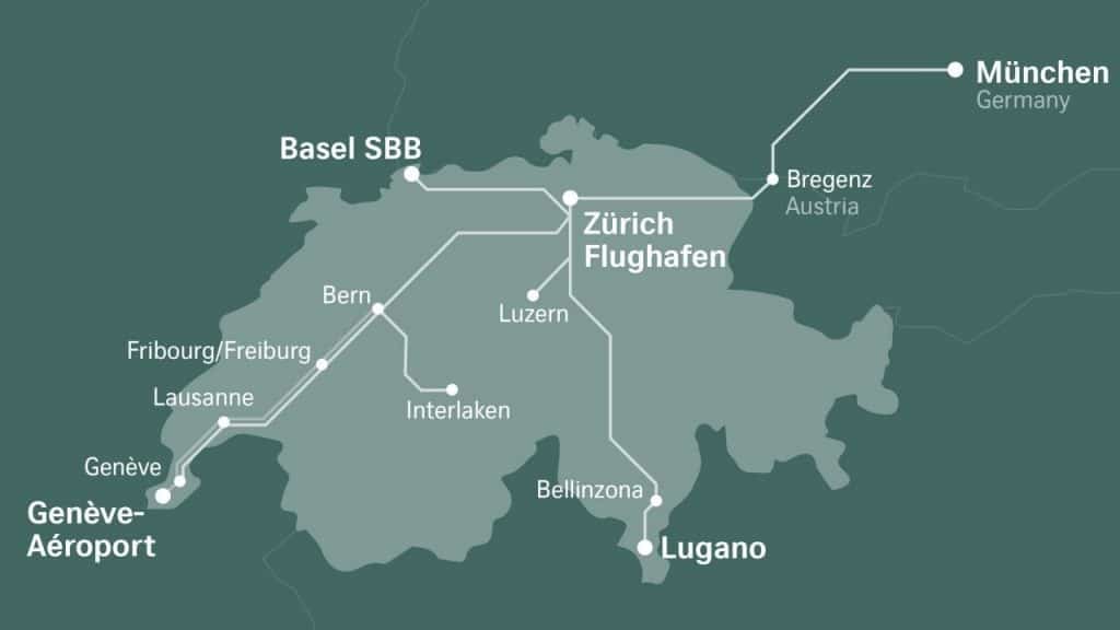 Swiss Air Rail Angebot Oktober 2023