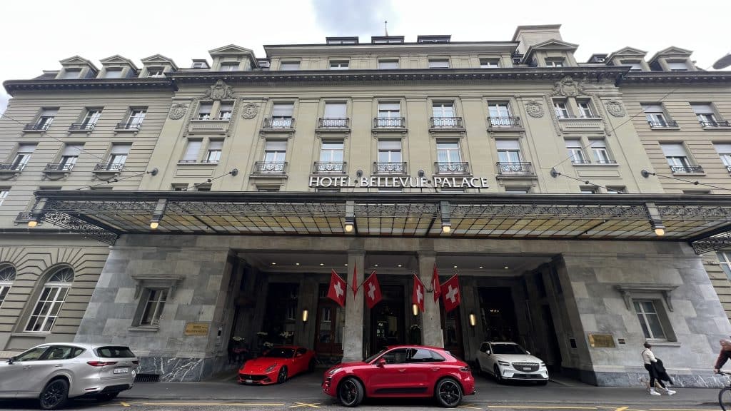 Bellevue Palace Bern Eingang
