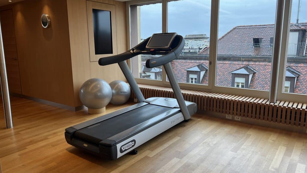 Bellevue Palace Bern Fitnessraum Cardio