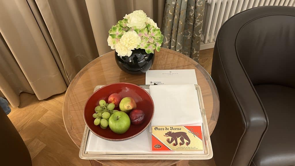Bellevue Palace Bern Willkommensgeschenk 1024x576