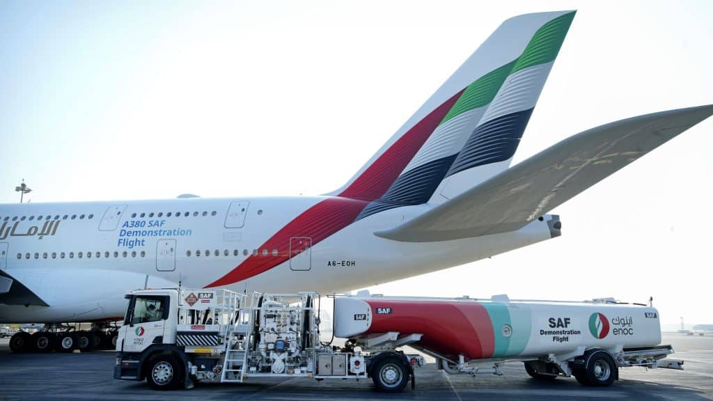 SAF A380 Emirates