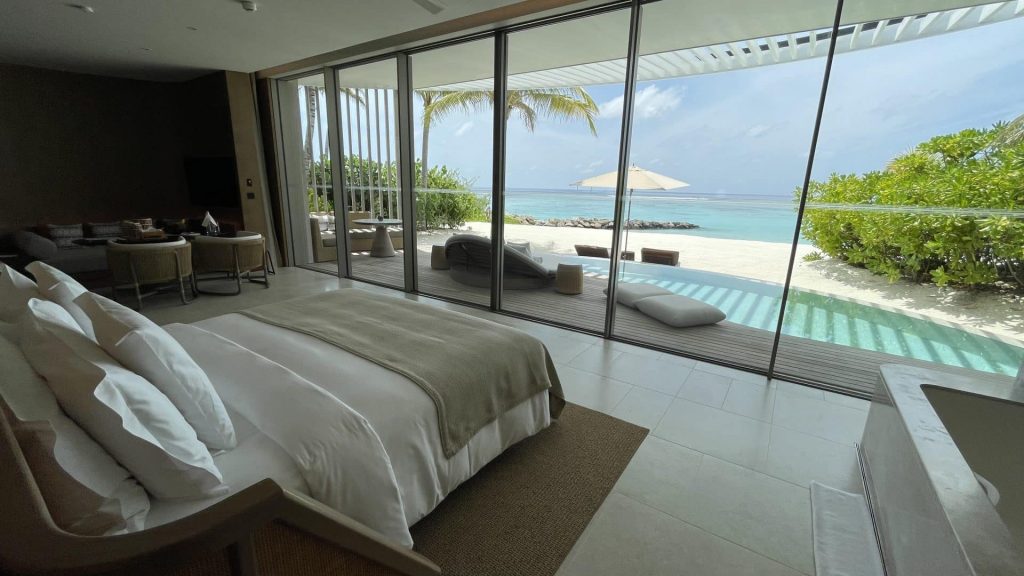 The Ritz Carlton Maledives Fari Island Wohnbereich Mit Aussicht