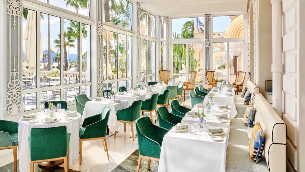 Carlton Cannes Riviera Restaurant