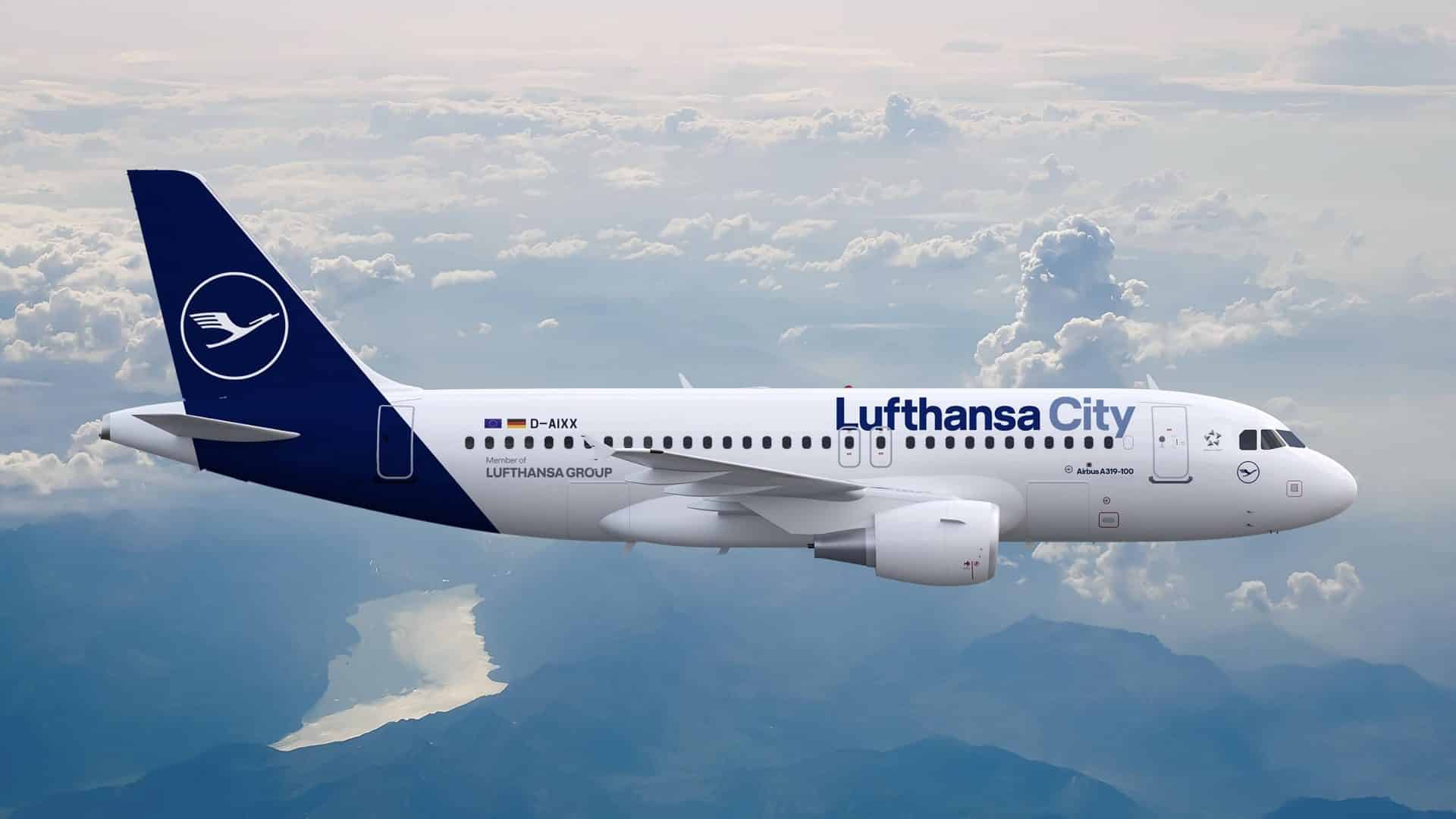 Lufthansa City Airlines A319 100