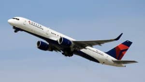 Delta Air Lines Boeing 757 200 Take Off At LAX