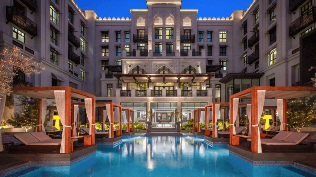 The Heritage Hotel Dubai Pool Marriott Autograph Collection