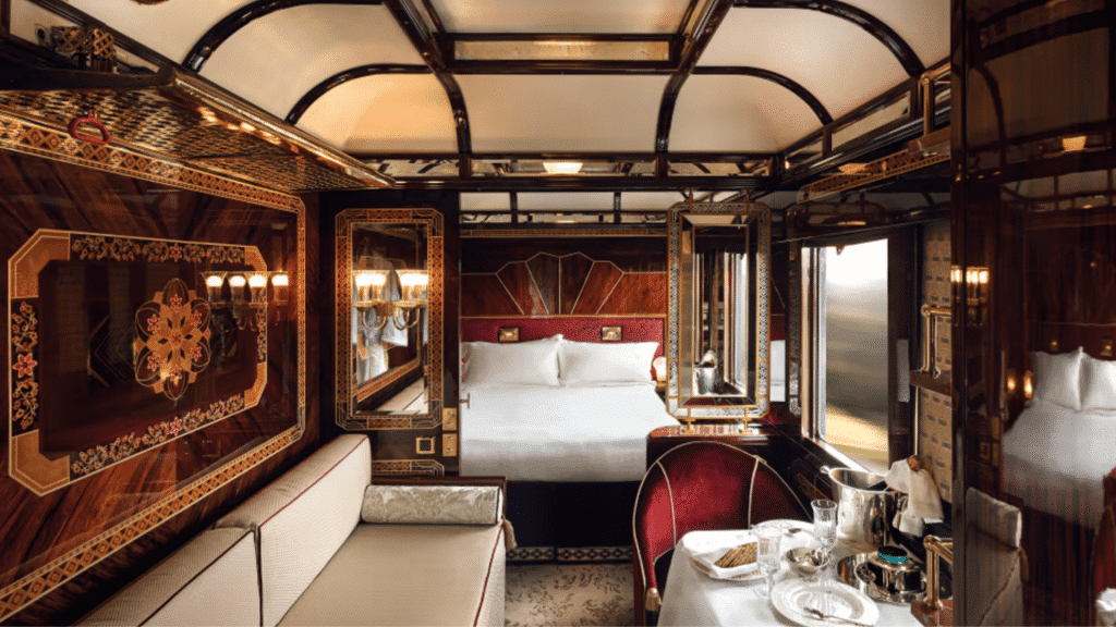 Belmond Venice Simplon Orient Express Suite Kabine 1024x576