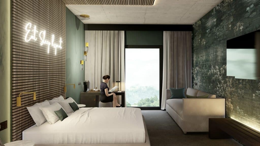 Schlafzimmer Im Dorint Resort Spa Locarno Riazzino