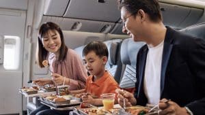 Premium Economy Singapore Airlines Neues Bordmenue