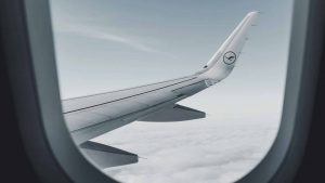 Lufthansa Blick Aus Fenster