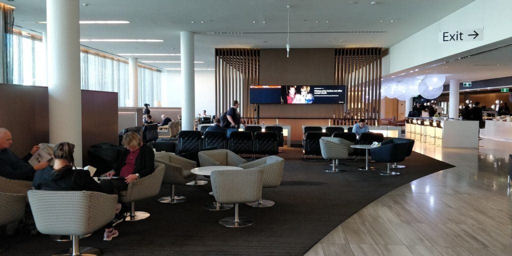 Qantas Business Lounge Canberra