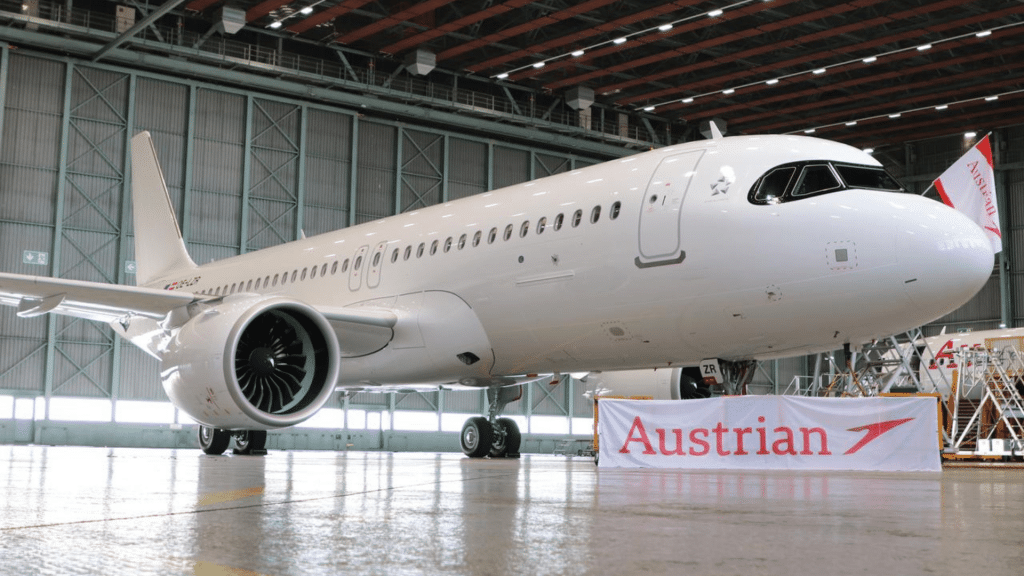 Austrian Airlines Airbus A320neo Werk Toulouse