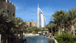 Mein Schiff Dubai Burj Al Arab Skyline