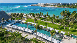 Hilton Conrad Tulum Resort Ansicht Pool