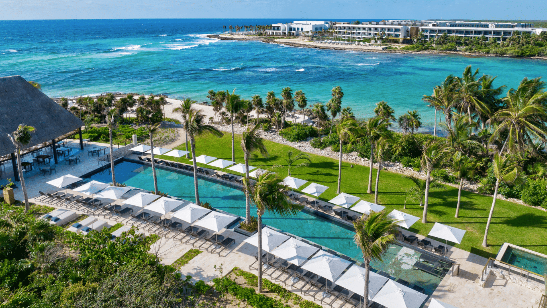 Hilton Conrad Tulum Resort Ansicht Pool