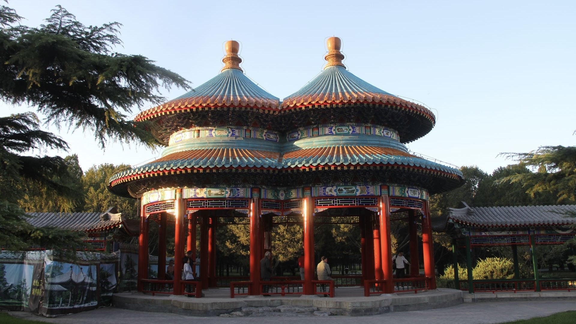 Himmelstempel Wanshou Pavillion Peking