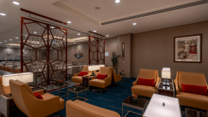 Emirates Lounge Jeddah Sitzbereich