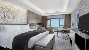 InterContinental Doha Beach CLub Sea View Zimmer
