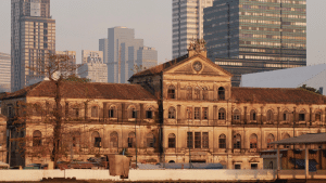 Customs House Bangkok Ansicht Fluss