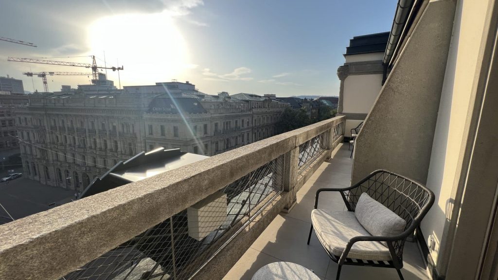 Mandarin Oriental Savoy Zuerich Balkon